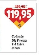 Colgate Diş Fırçası 2+1 Extra Clean