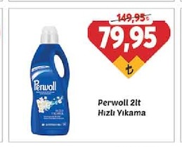 Perwoll 2Lt Hızlı Yıkama