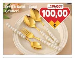 Erk 6'Lı Kaşık Çatal