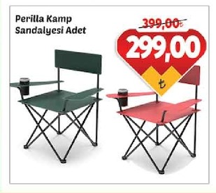 Perilla Kamp Sandalyesi Adet
