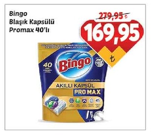 Bingo Başık Kapsüllü Promax 40'Lı