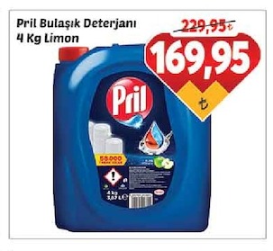 Pril Bulaşık Deterjanı 4 Kg