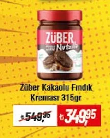 Züber Kakaolu Fındık Kreması 315Gr