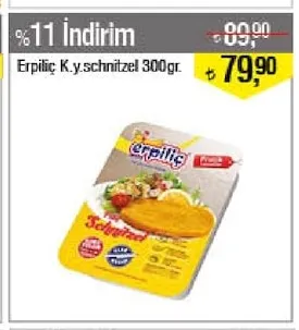 Erpiliç K.Y.Schnitzel 300Gr