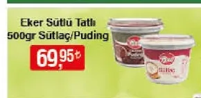 Eker Sütlü Tatlı 500Gr Sütlaç/Puding