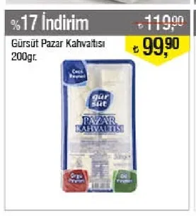 Gürsüt Pazar Kahvaltısı 200Gr
