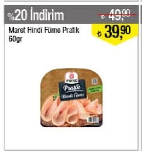 Maret Hindi Füme Pratik 60Gr