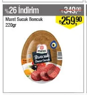 Maret Sucuk Boncuk 220Gr