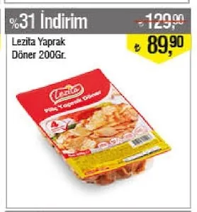 Lezita Yaprak Döner 200Gr.