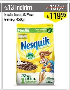 Nestle Nesquik Mısır Gevreği 450Gr