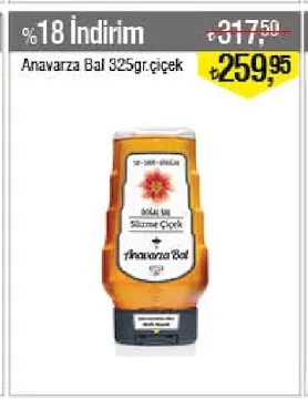 Anavarza Bal 325Gr Çiçek