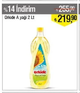 Orkide A.Yağı 2 Lt