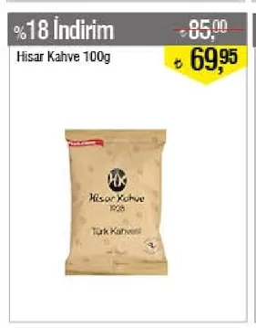 Hisar Kahve 100G
