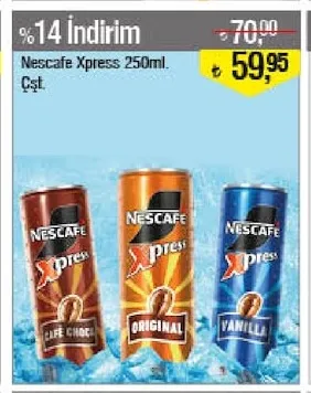 Nescafe Xpress 250Ml Çşt.
