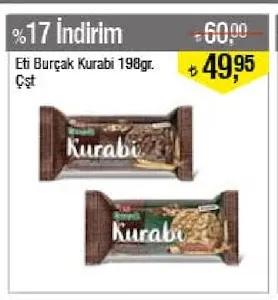 Eti Burçak Kurabi 198Gr. Çşt
