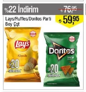 Lays/Ruffles/Doritos Parti Boy Çst