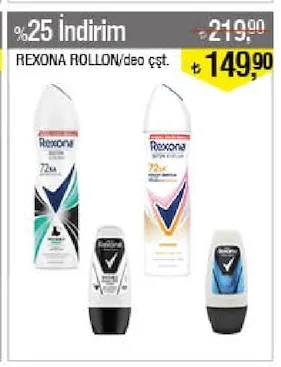 Rexona Rollon/Deo Çşt.