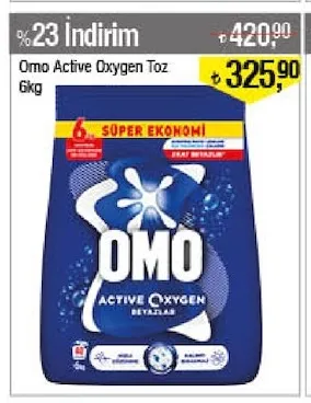 Omo Active Oxygen Toz 6Kg