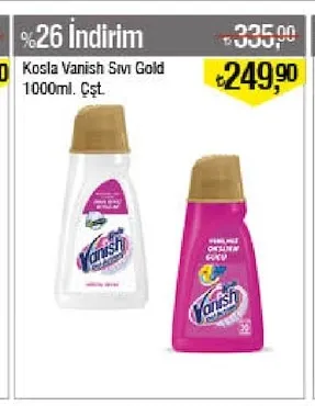 Kosla Vanish Sıvı Gold 1000Ml Çşt
