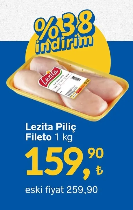Lezita Piliç Fileto 1 Kg