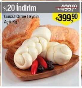 Gürsüt Örme Peyniri Açık Kg