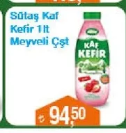 Sütaş Kaf Kefir 1Lt Meyveli Çşt