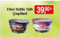 Eker Sütlü Tatlı Çeşitleri