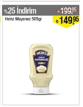 Heinz Mayonez 505Gr