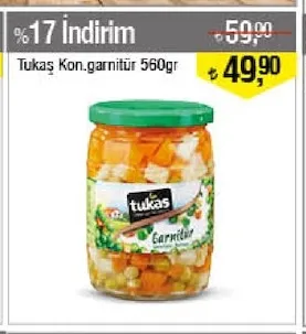Tukaş Kon.Garnitür 560Gr