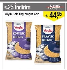Yayla Bak Bulgur Çş T