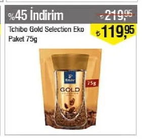 Tchibo Gold Selection Eko Paket 75G