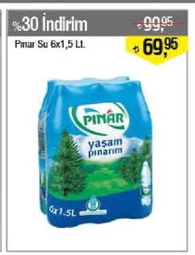 Pinar Su 6X1,5 Lt