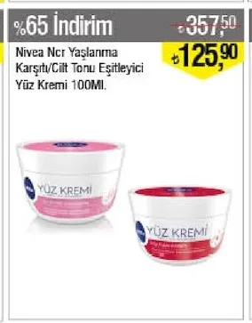 Nivea Ncr Yaşlanma Karşıtı/Cilt Tonu Eşitleyici Yüz Kremi 100Ml