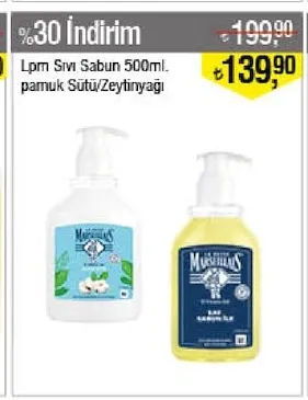 Lpm Sıvı Sabun 500Ml Pamuk Sütü/Zeytinyağı