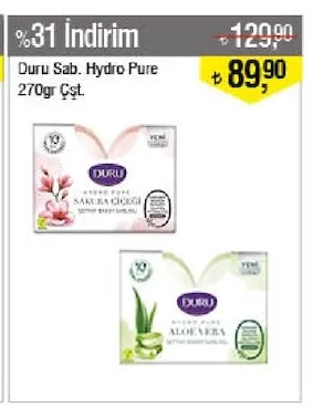 Duru Sab Hydro Pure 270Gr Çşt.