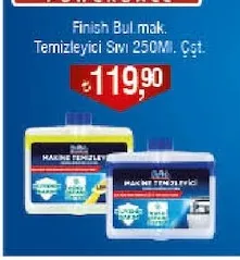 Finish Bul.Mak. Temizleyici Sıvı 250Ml Çşt.