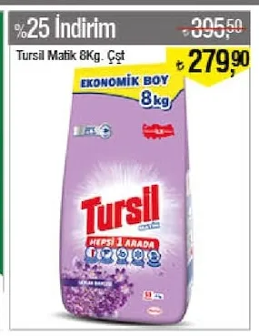 Tursil Matik 8Kg. Çşt