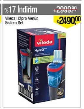 Vileda H2Pro Venüs Sistem Set