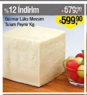 Gürmar Lüks Mevsim Tulum Peynir Kg