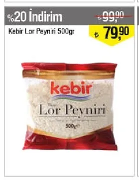 Kebir Lor Peyniri 500Gr