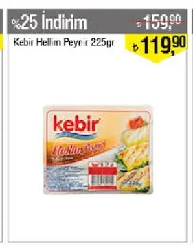 Kebir Hellim Peynir 225Gr