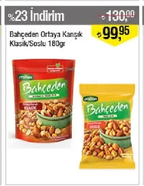 Bahçeden Ortaya Karışık Klasik/Soslu 180Gr