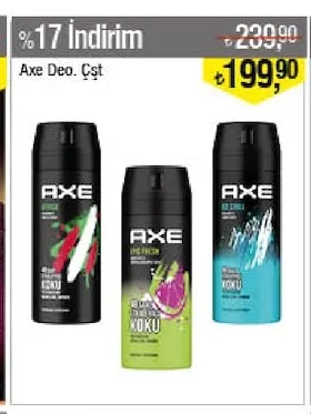 Axe Deo. Çşt