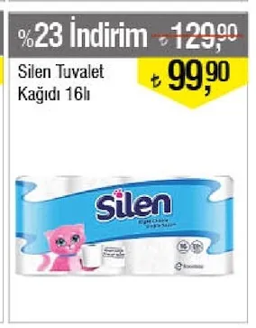 Silen Tuvalet Kağıdı 16Lı