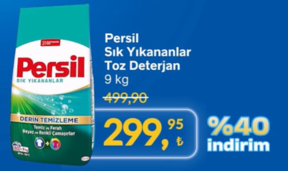 Persil Sık Yıkananlar Toz Deterjan 9 Kg