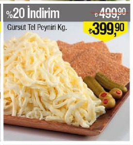 Gürsüt Tel Peyniri Kg