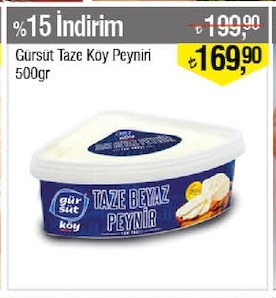 Gürsüt Taze Köy Peyniri 500Gr