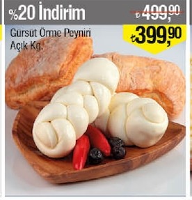 Gürsüt Örme Peyniri Açık Kg