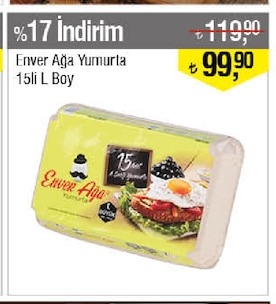 Enver Ağa Yumurta 15Li L Boy