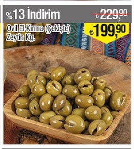 Ovil El Kırma (Çekişte) Zeytin Kg